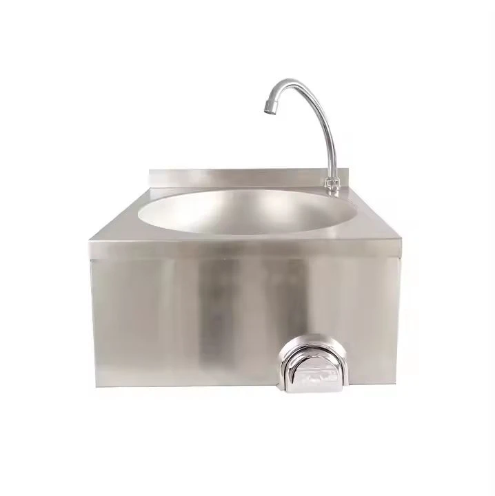 হাঁটু অপারেটেড হ্যান্ড ওয়াশ সিঙ্ক